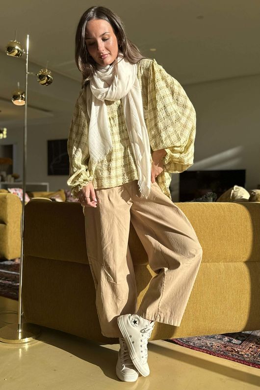  Classic Portobello Scarf Vanilla 